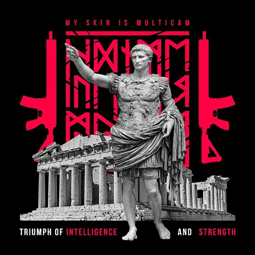 My Skin Is Multicam - Triumph Of Intelligence And Strength